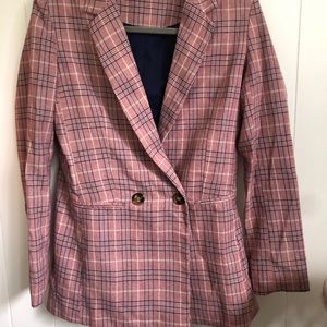Oversized Plaid jacket